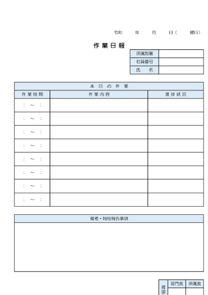 日報作成を効率化！ 短時間で書くための3つのポイント！