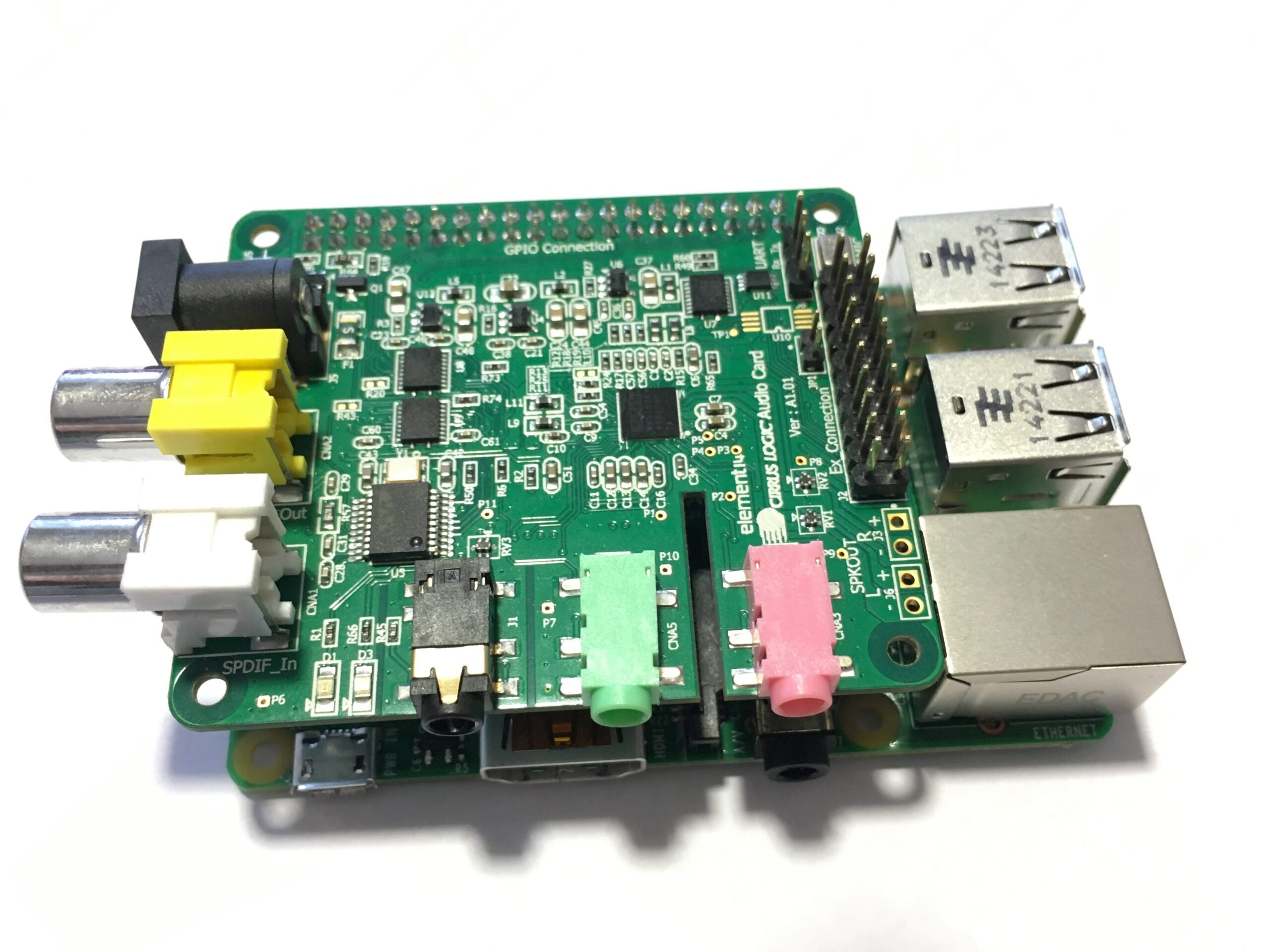 Raspberry Pi 3 + Cirrus Logic Audio Card + RuneAudio トラブルシューティング