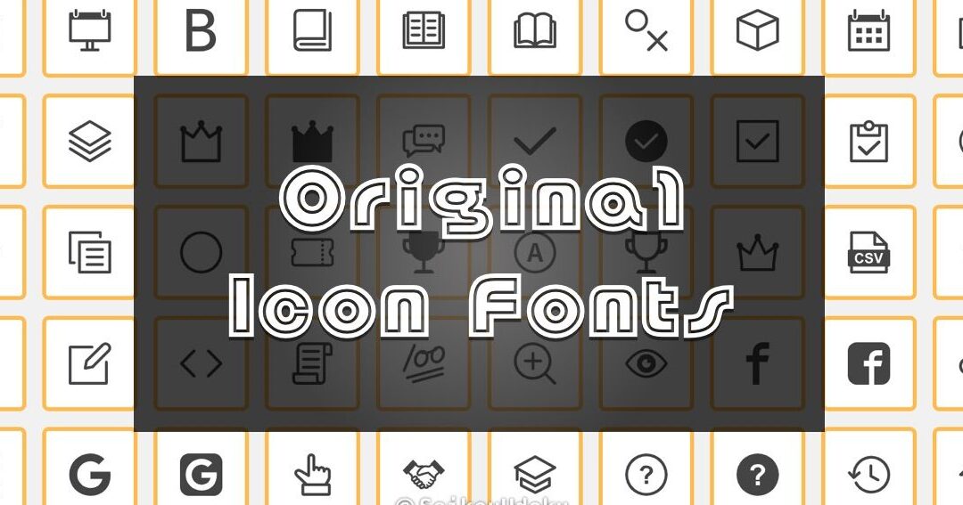 Webアイコンフォント作成講座！ ベクターツールで簡単デザイン！