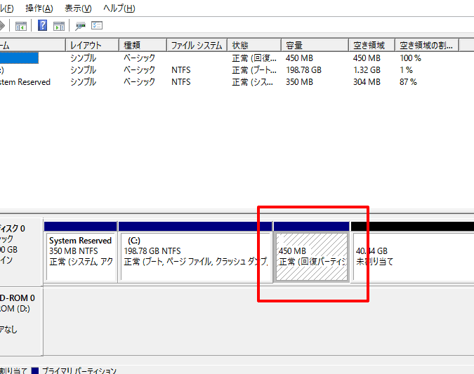 Windows 10 回復パーティション、サイズ拡張のやり方！
