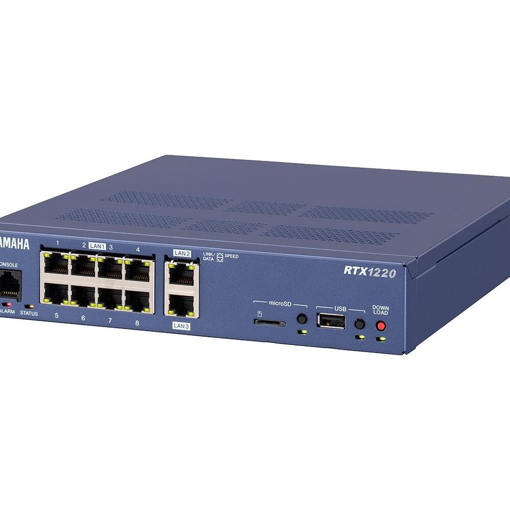 Yamaha RTX1220 VLAN & PPPoE設定！ インターネット接続を最適化！