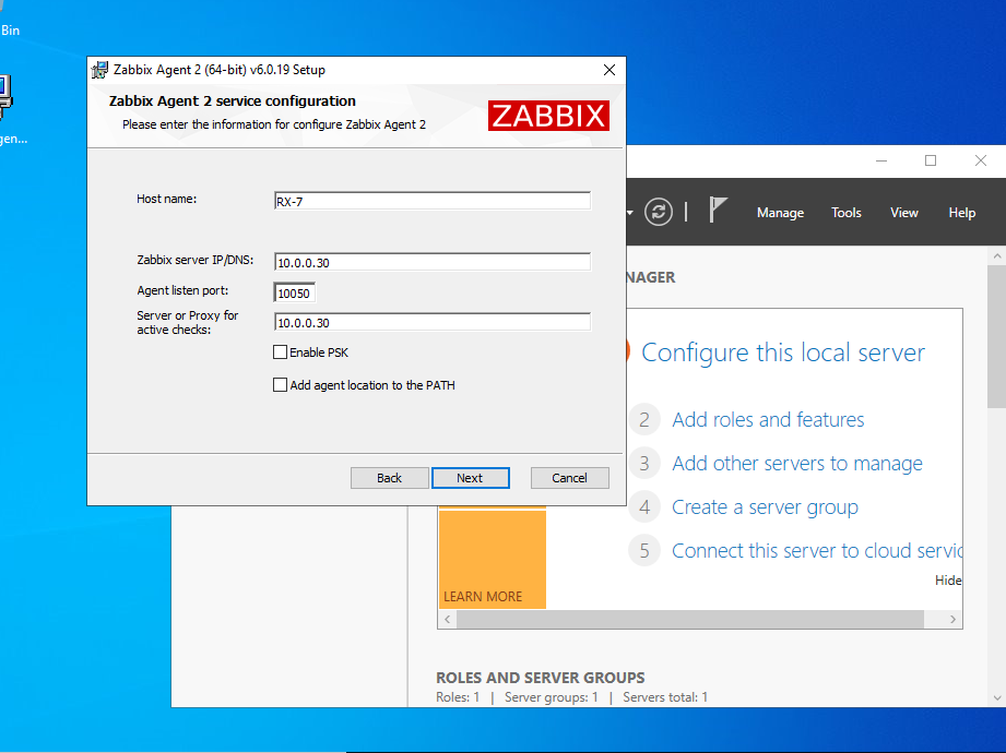 Zabbix Agent (Windows Server)追加方法！ 監視対象を増やす！