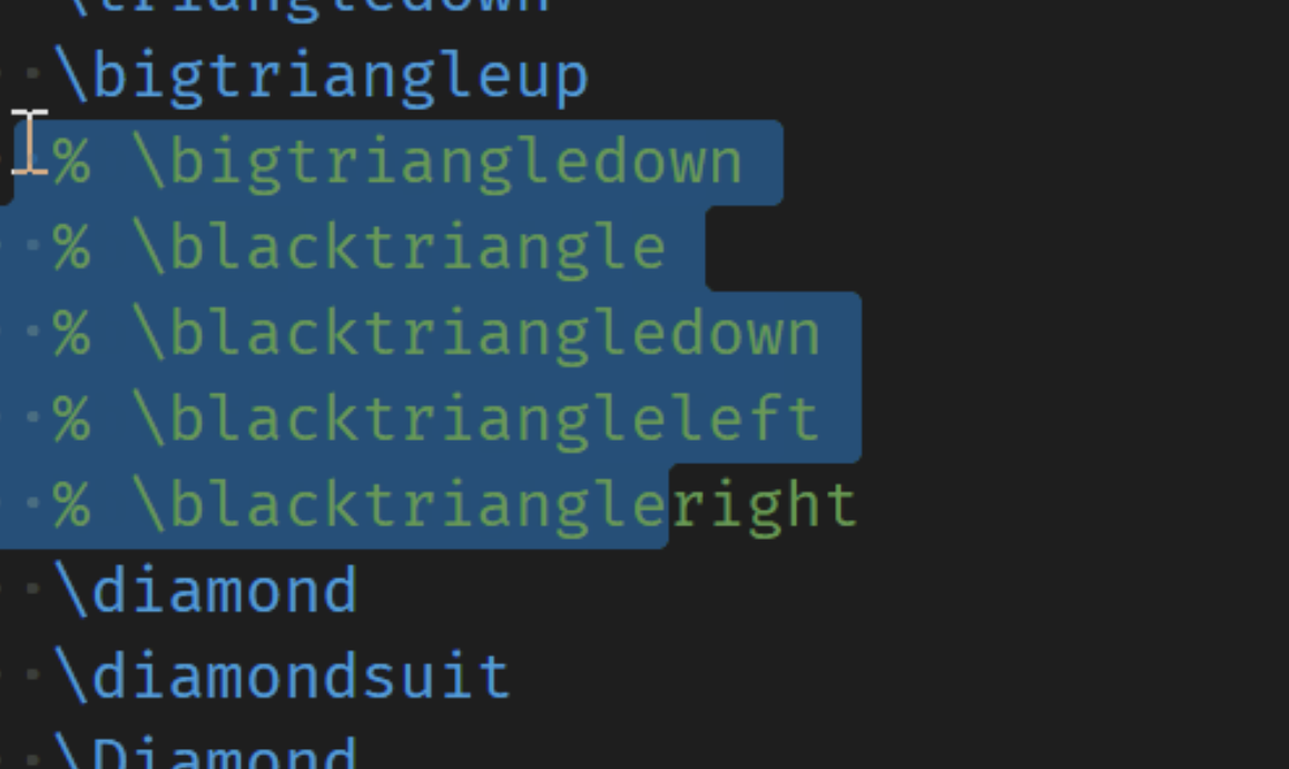 LaTeX 複数行コメントアウト – ソースコードを分かりやすく