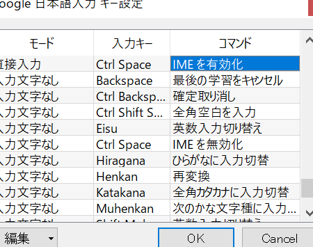 WindowsでGoogle日本語入力の英数・かな入力を切り替え